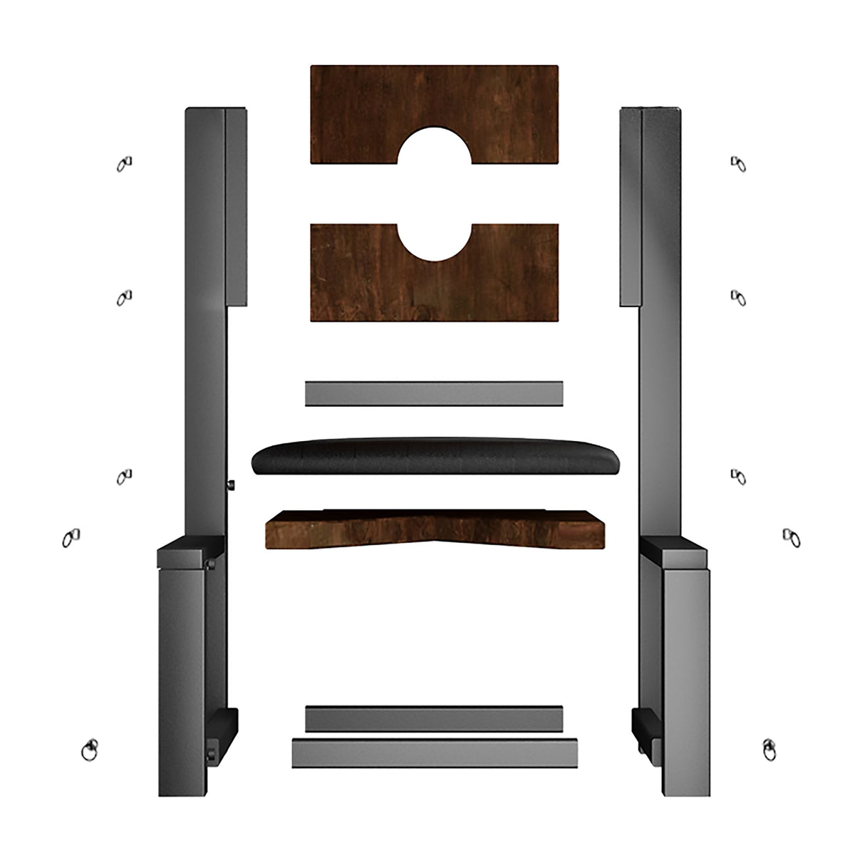 Heavy-Duty Restraint Chair - Professional Adult Furniture