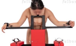 The Bondage chair, Dom Throne, Slave's Seat- Multi Functional Bondage Restraint Chair