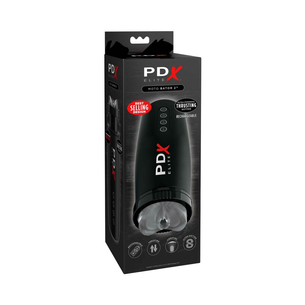 PDX Elite Motobator 2 thrusting vibrating suction stroker machine - BDSM Authority
