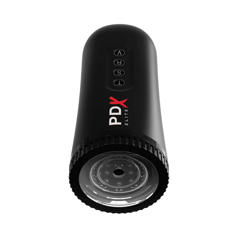 PDX Elite Moto Blower beaded gripping ring and soft TPR sleeve detail - BDSM Authority