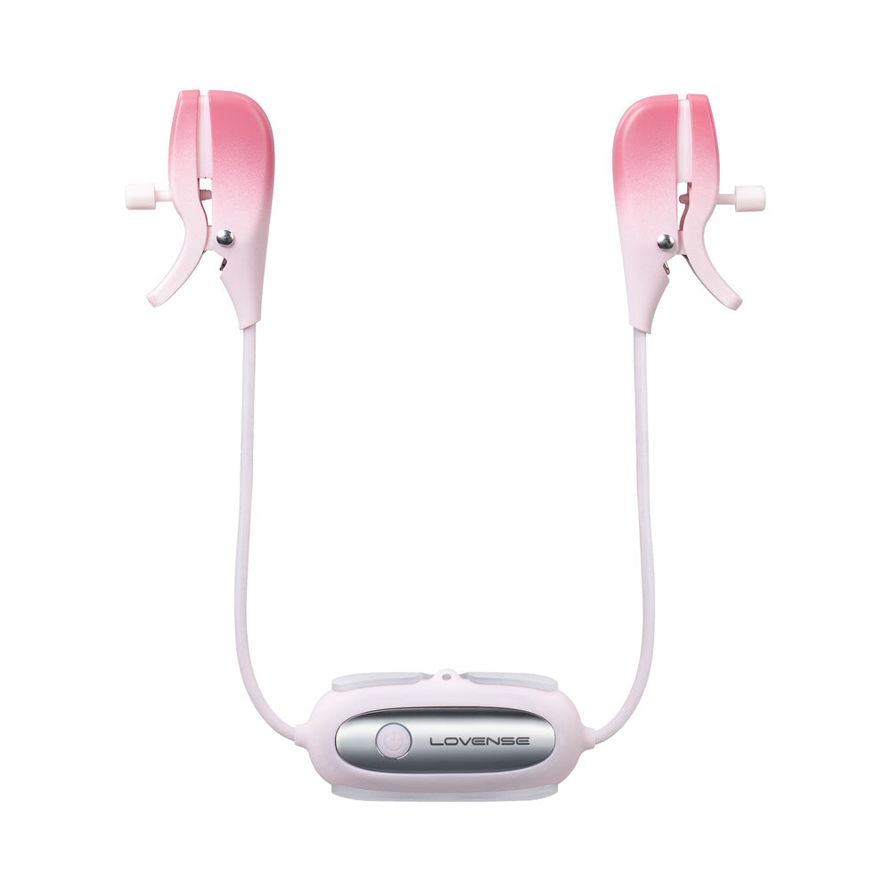 Lovense Gemini nipple clamps detail - BDSM Authority