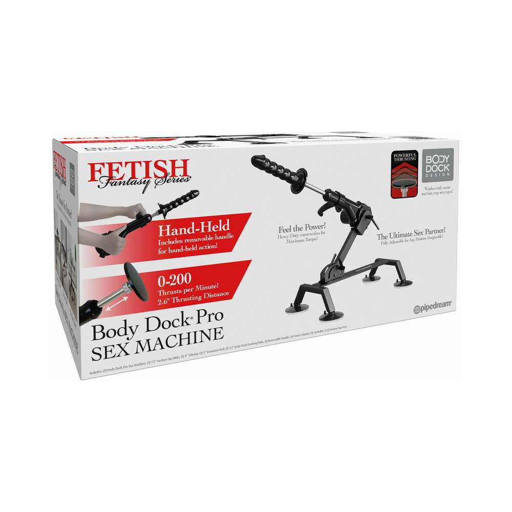 Fetish Fantasy Body Dock Pro sex machine retail box - BDSM Authority