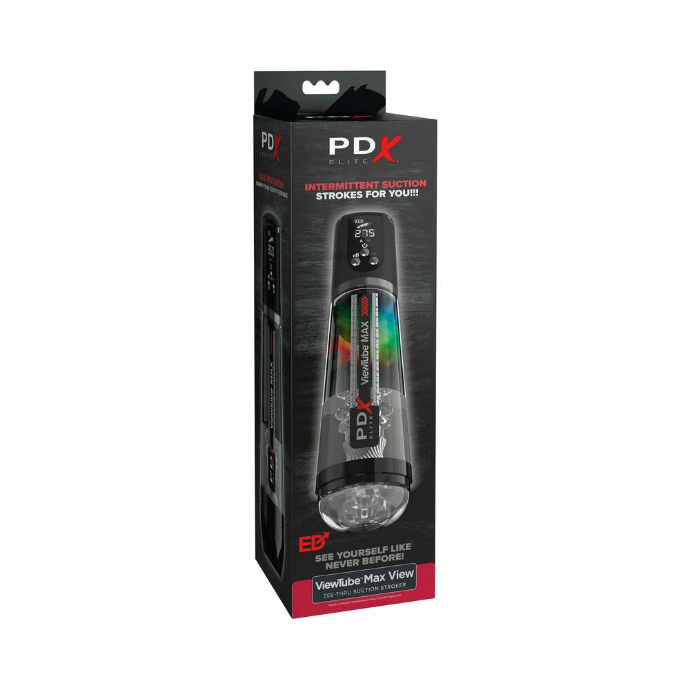 PDX Elite ViewTube Max View suction stroker machine - BDSM Authority