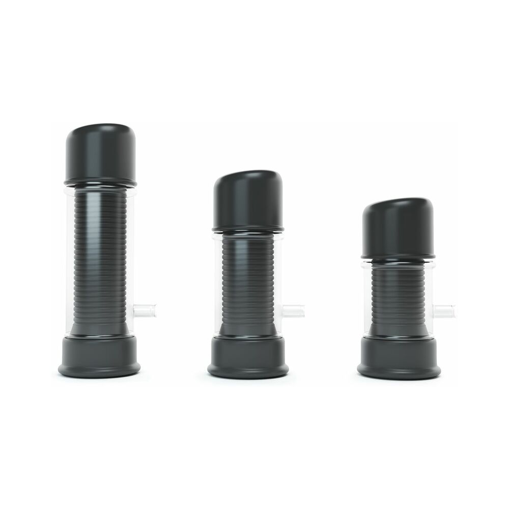 Three interchangeable stroker sleeves for the Autoblow VacuGlide - BDSM Authority