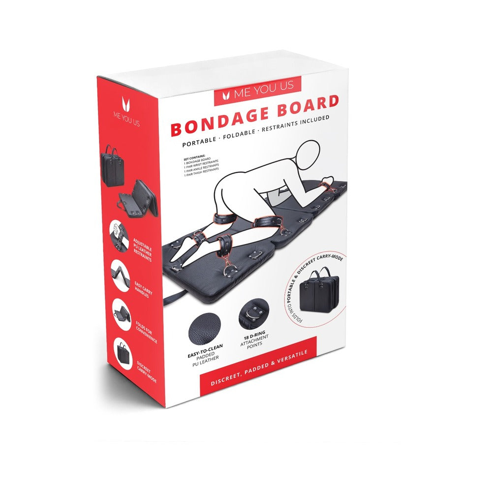 Me You Us Bondage Board retail box - BDSM Authority