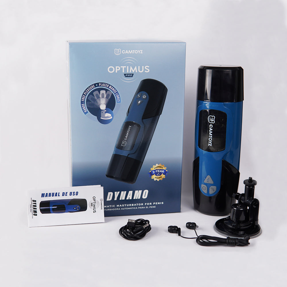 Camtoyz Dynamo easy-to-clean male masturbator sleeve - BDSM Authority