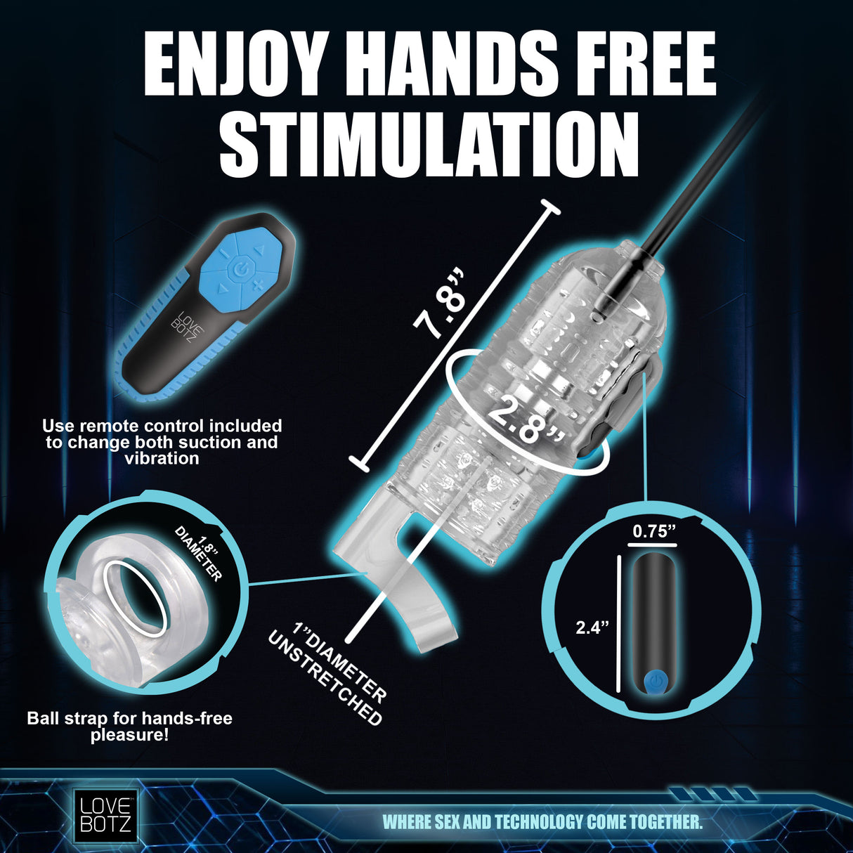 Milker Pro Edition detail view 3 - BDSM Authority