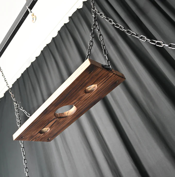 Freestanding Suspension and Restraint Frame platform featuring reinforced base, stable support surface, and heavy-duty frame for secure positioning.
