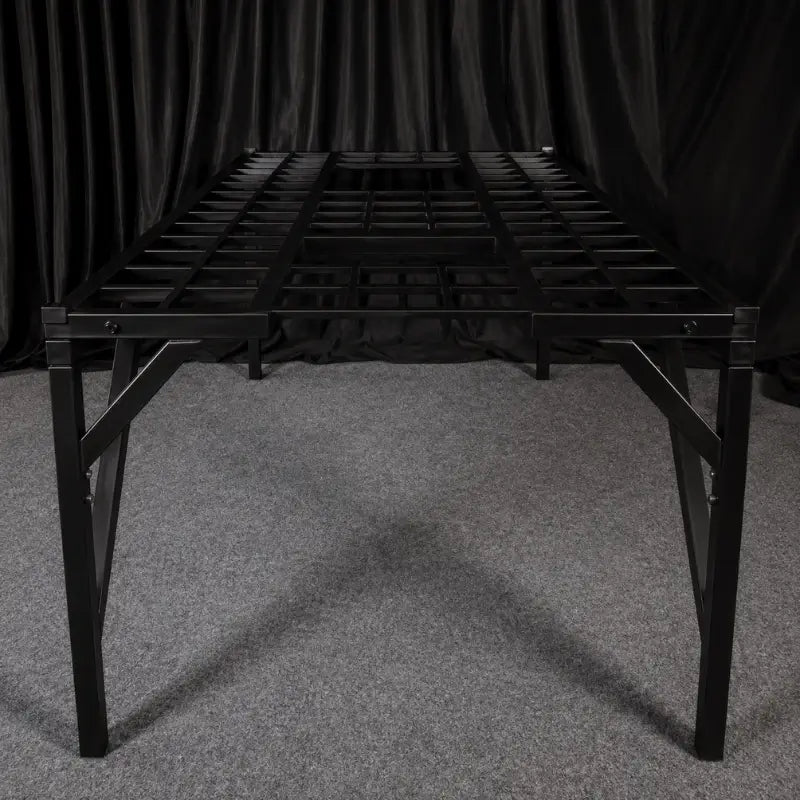 Heavy-duty customizable studio bed with reinforced frame and adjustable support system HQJS-020