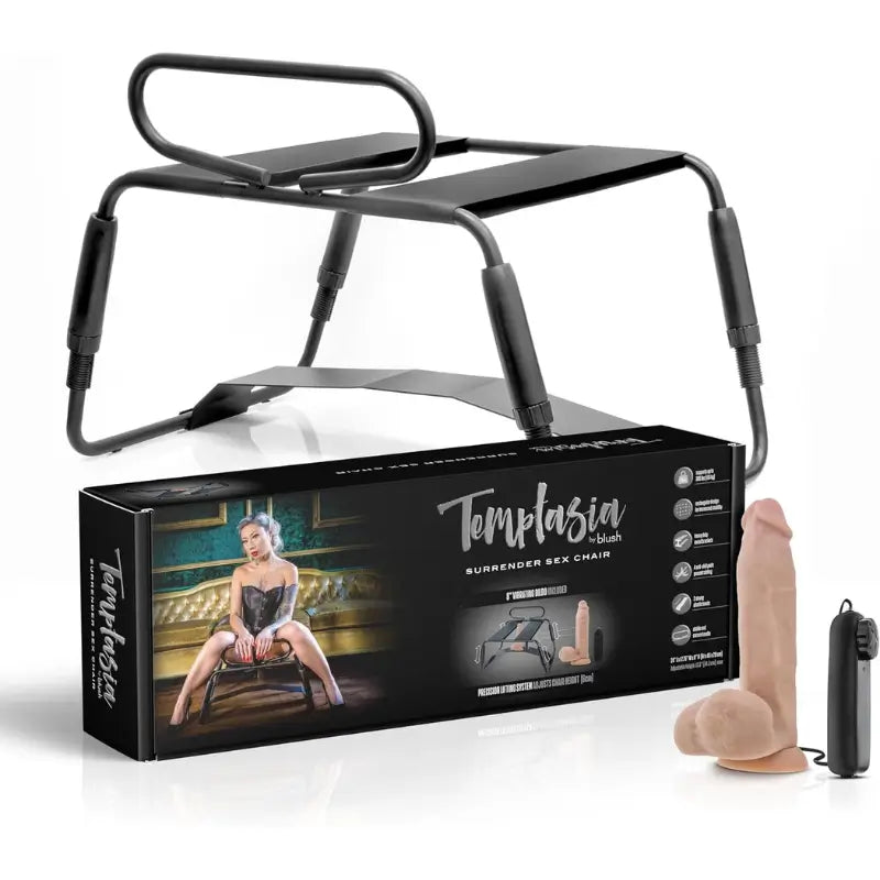 Temptasia Surrender Sex Chair Black