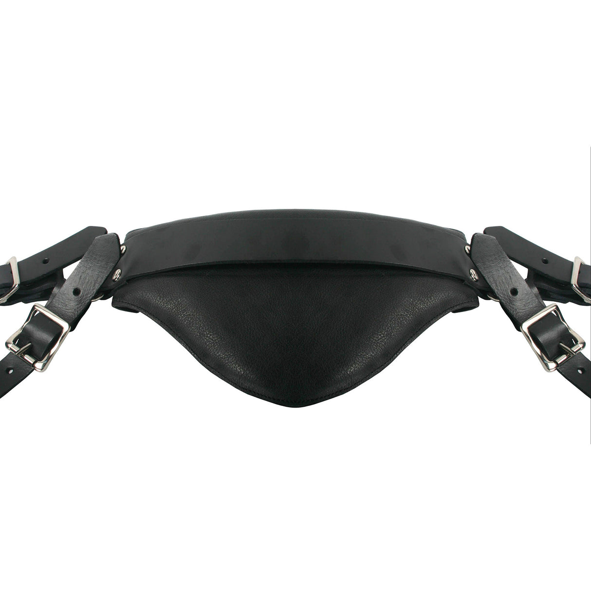Strict Leather Sling and Stirrups neck pad detail gallery view 4