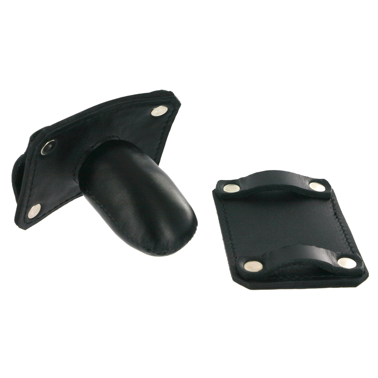 Premium BDSM Muzzle Mask with Detachable Blindfold and Two Interchangeable Gags detail view 4