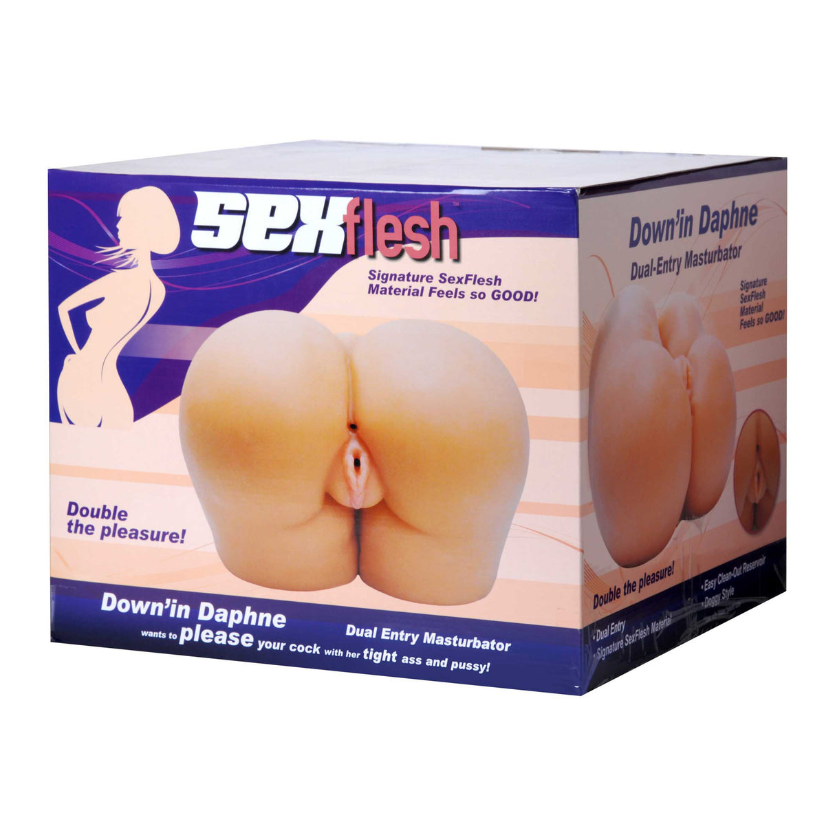 SexFlesh Down In Daphne Life Size Pussy and Ass Masturbator - lifestyle hand-scale orientation - BDSM Authority