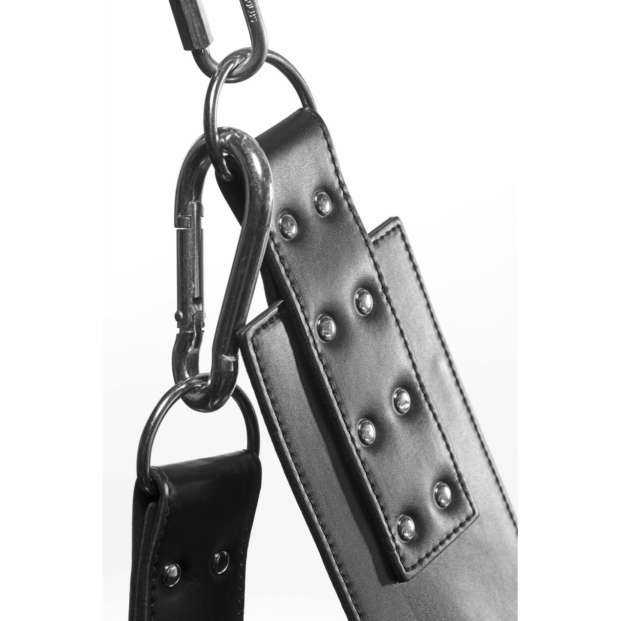 Heavy-Duty Leather Sex Sling detail view 6 - BDSM Authority