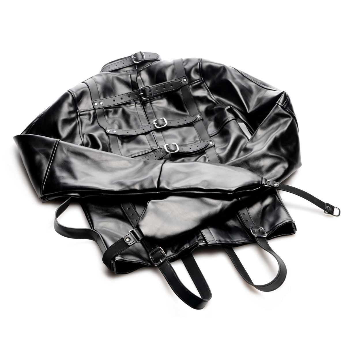 STRICT straight jacket side restraint view - BDSM Authority