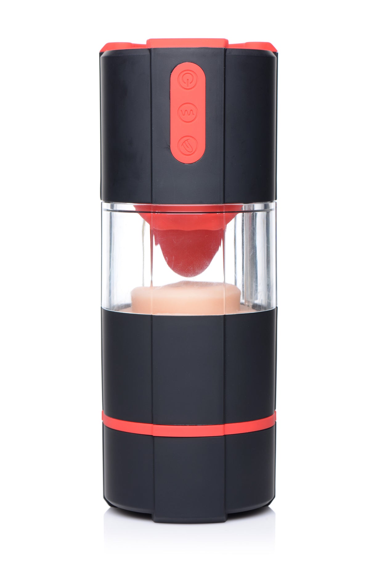 Flicking Tongue masturbator with the tongue module separated from the body - BDSM Authority