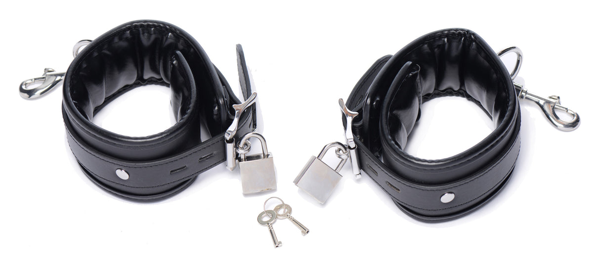 Detail of the steel and ABS plastic squat impaler components - BDSM Authority