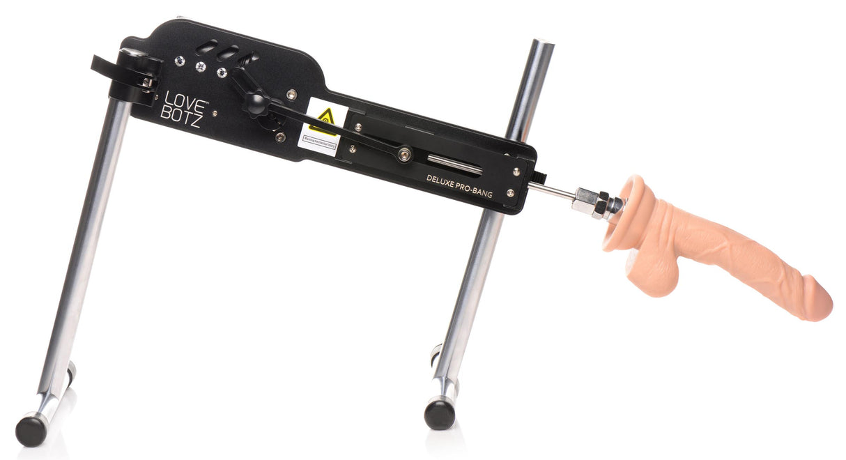 Pro-Bang Deluxe thrusting machine drive head detail