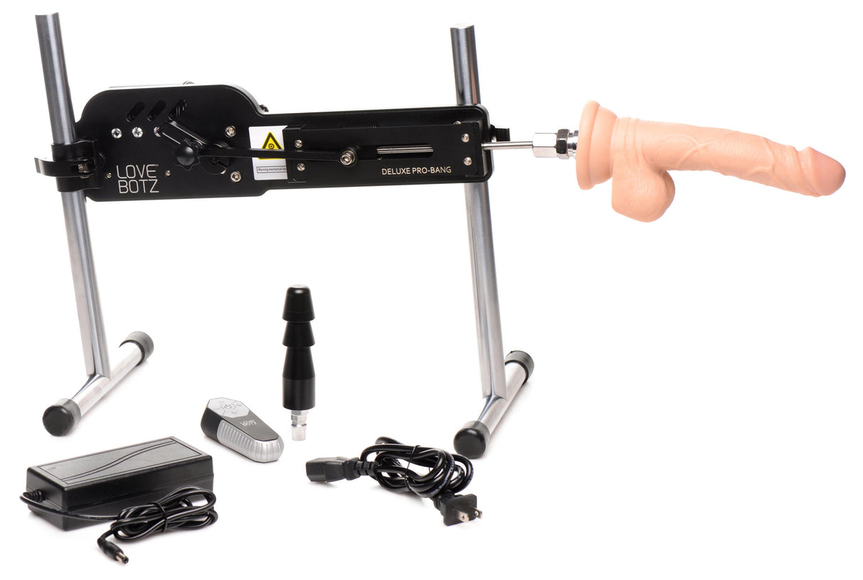 Pro-Bang Deluxe sex machine angle adjustment