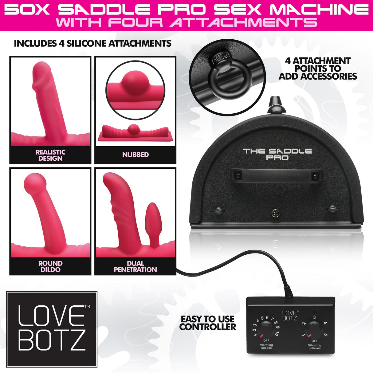 50X Saddle Pro sex machine BDSMAuthority