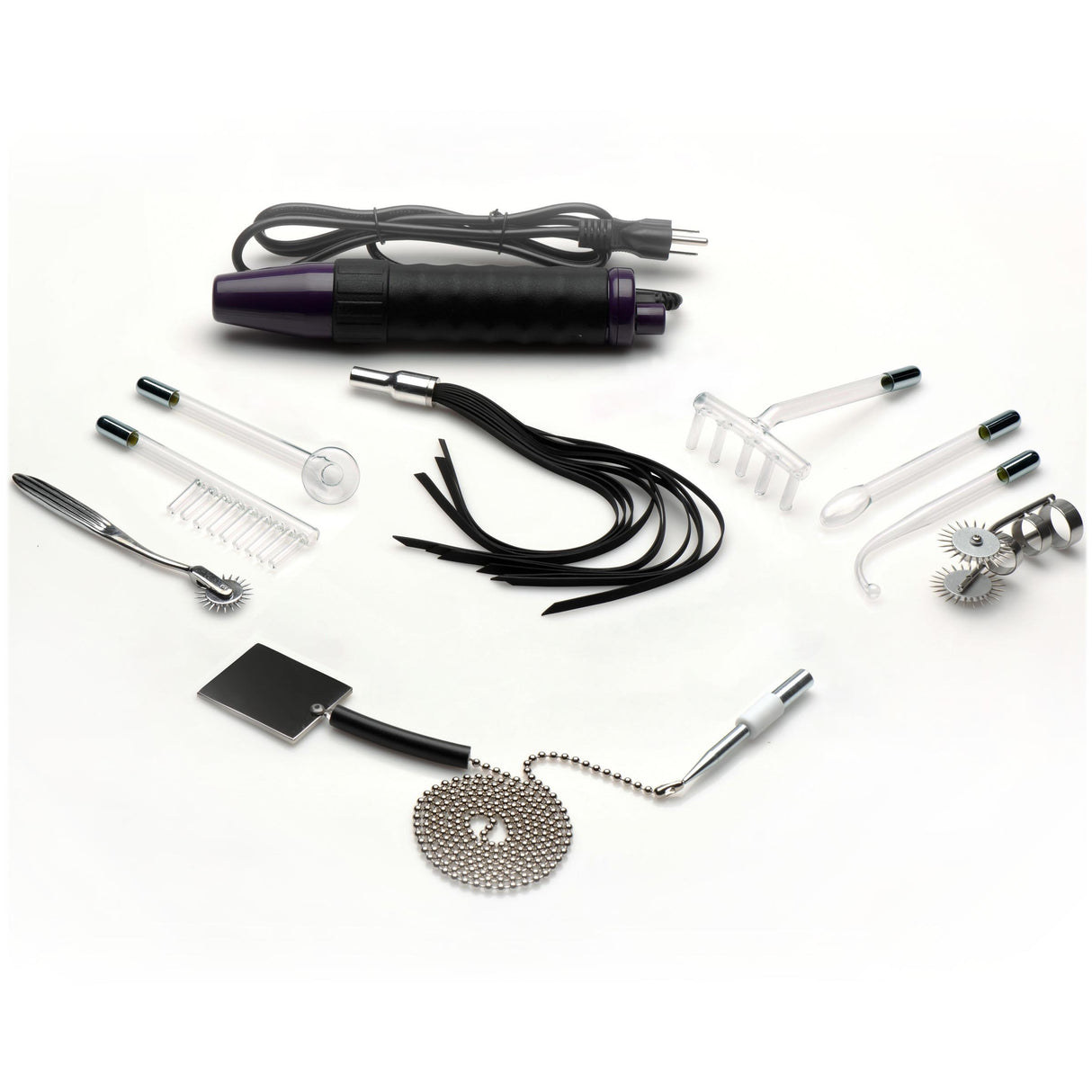 Ultra Neo Violet Wand Fetish Kit detail view 6 - BDSM Authority