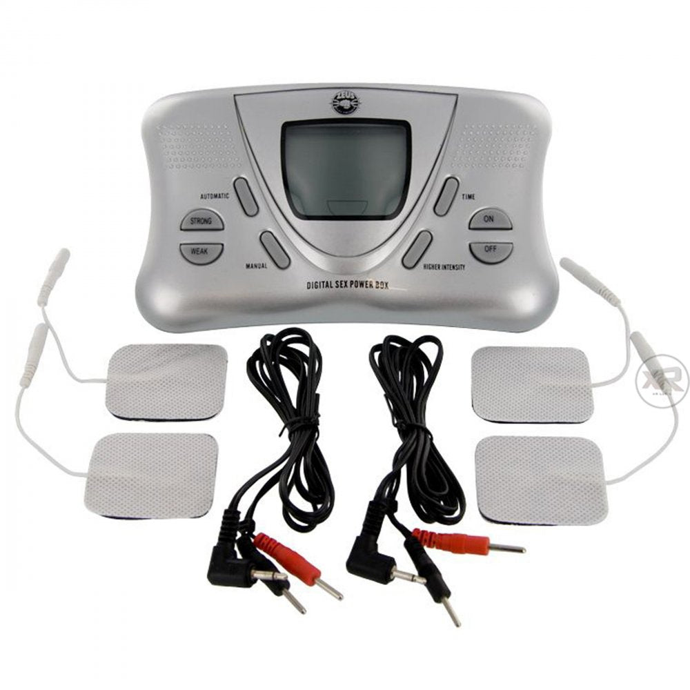 Zeus electrosex digital power box display and dials - BDSM Authority