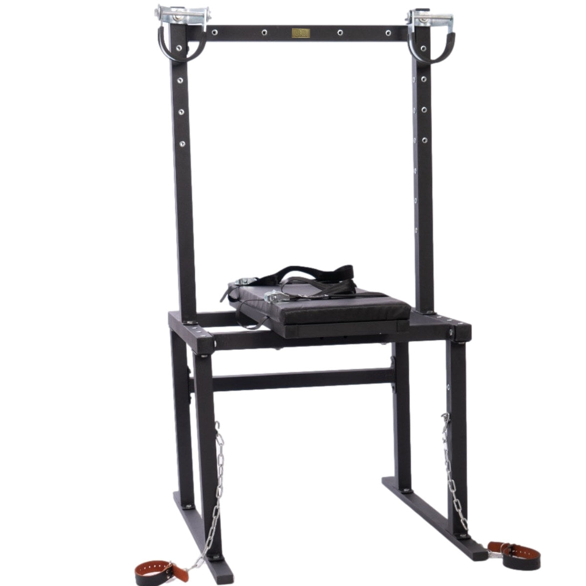 Full Access Bondage Restraint Table Adjustable BDSM Gyno Chair with Ankle & Wrist Cuffs Adult Playroom Dungeon Sex Room Furniture