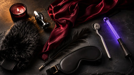 Curated array of sensation play tools across temperature, texture and deprivation BDSMAuthority