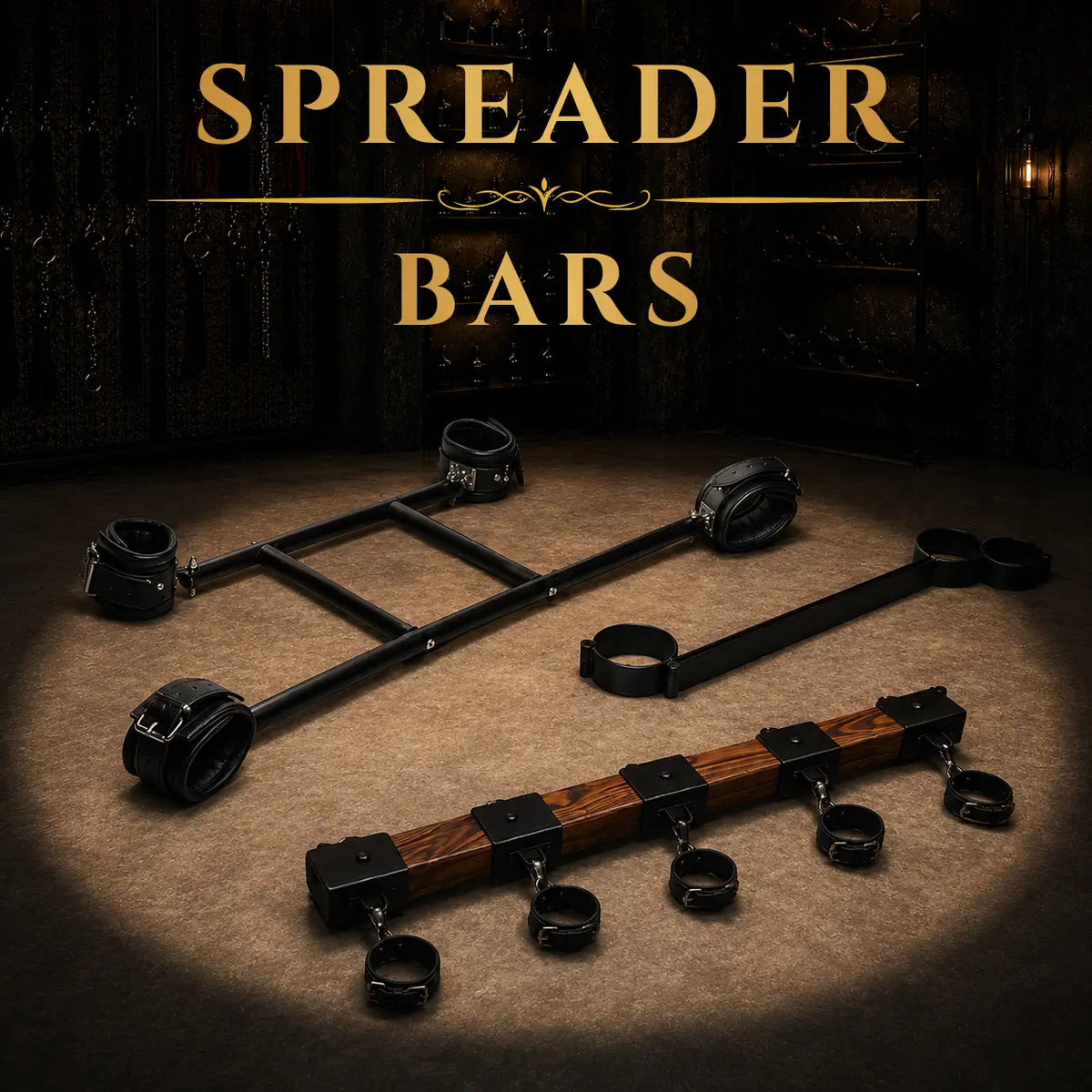 Spreader Bars: Padded, Locking & Leg Spreaders