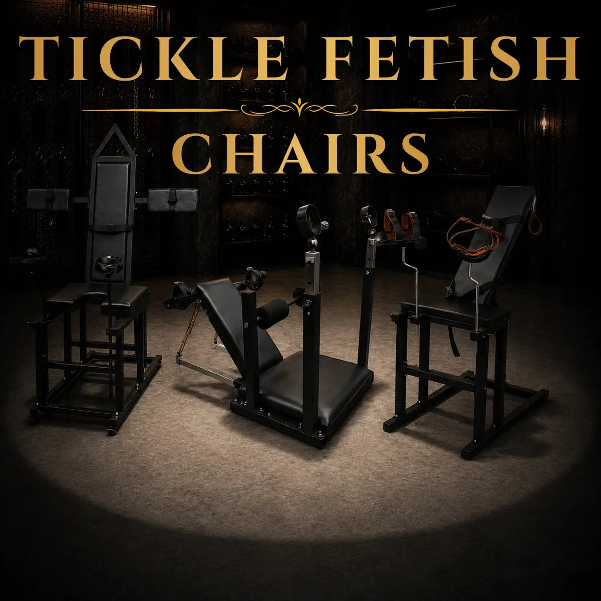 Tickle Chair, Tickle Rack & Bondage Tickle Chairs