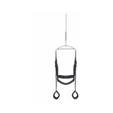 Fetish Fantasy Fantasy Swing black swing seat with stirrups - BDSM Authority