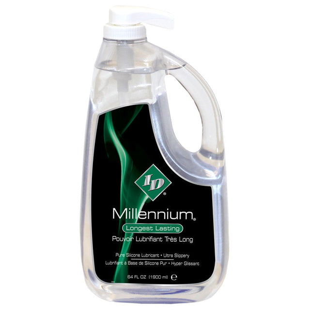 Millennium 64 oz silicone personal lubricant pump bottle - BDSM Authority