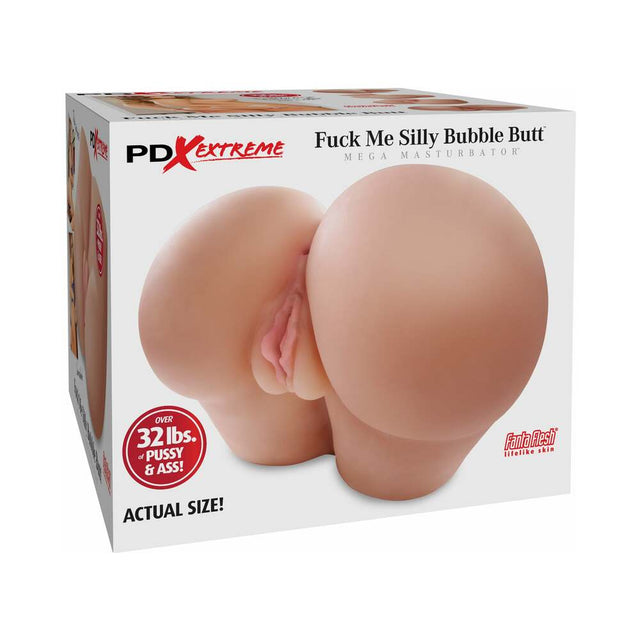 PDX Fuck Me Silly Bubble Butt dual-entry mega masturbator front view - BDSM Authority