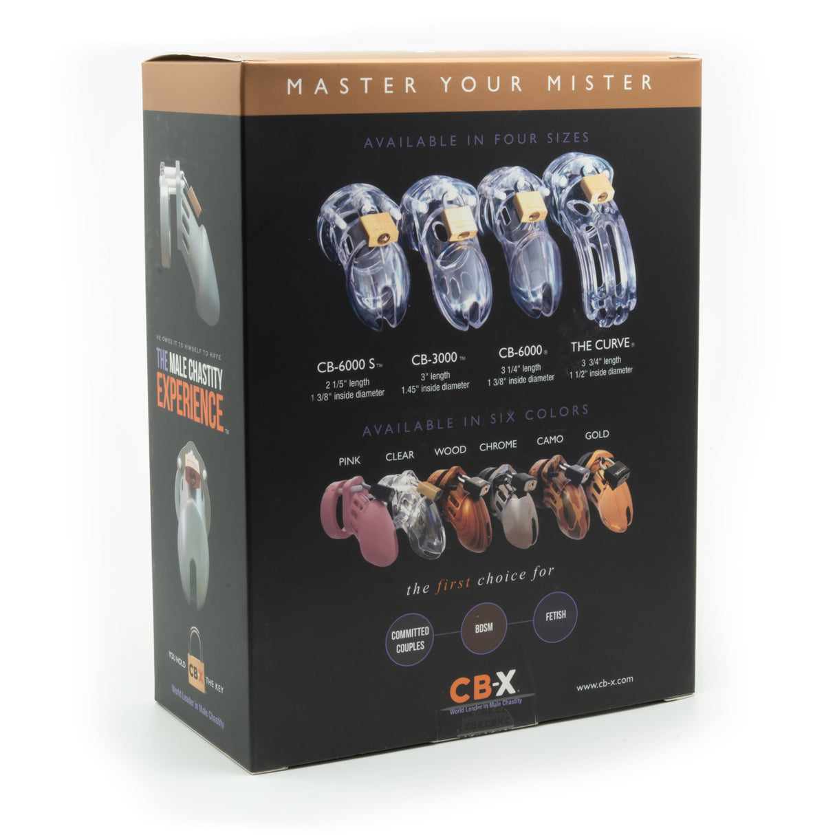 CB-6000S chastity cage shown worn - BDSM Authority