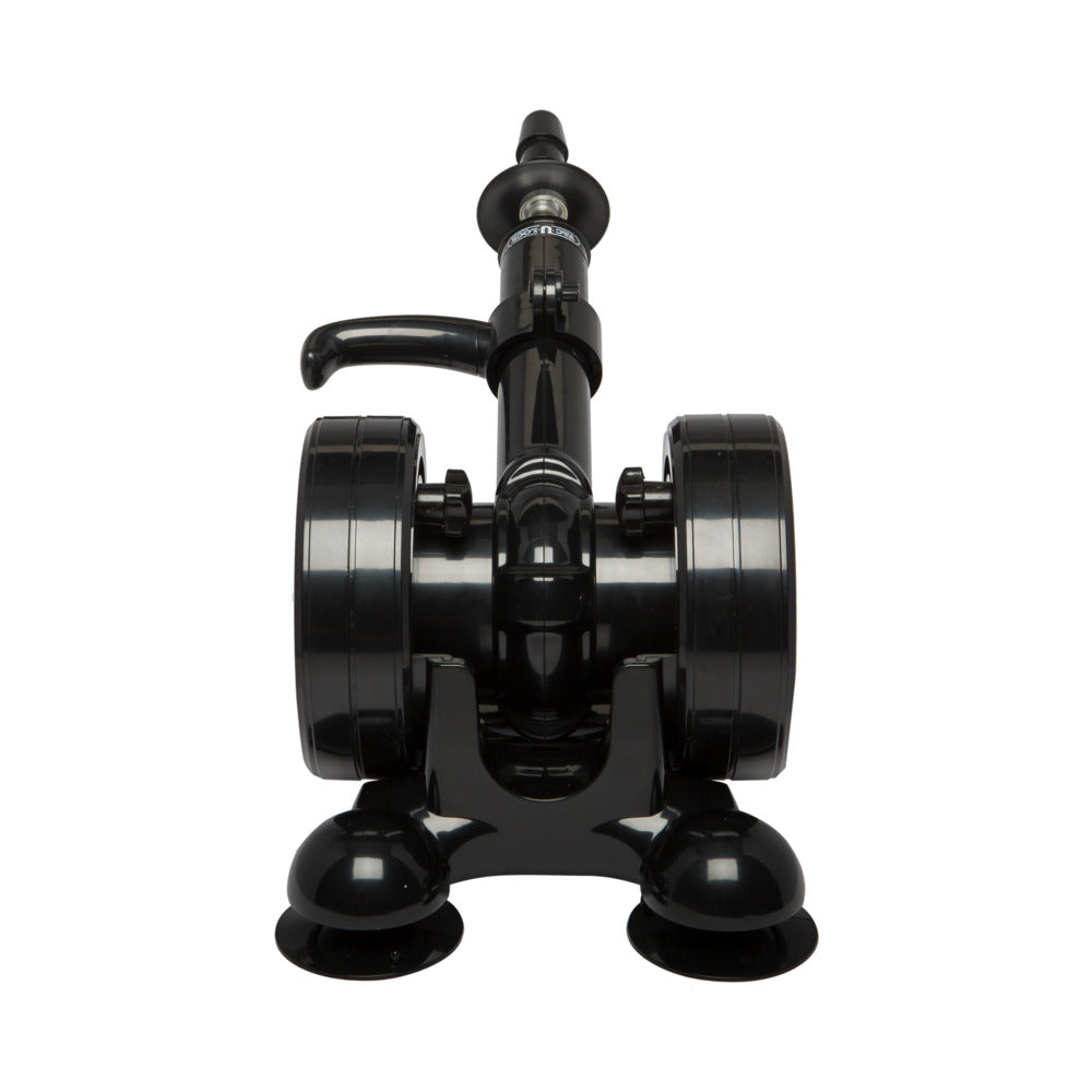 Vac-U-Lock sex machine front view with the thruster arm raised - BDSM Authority