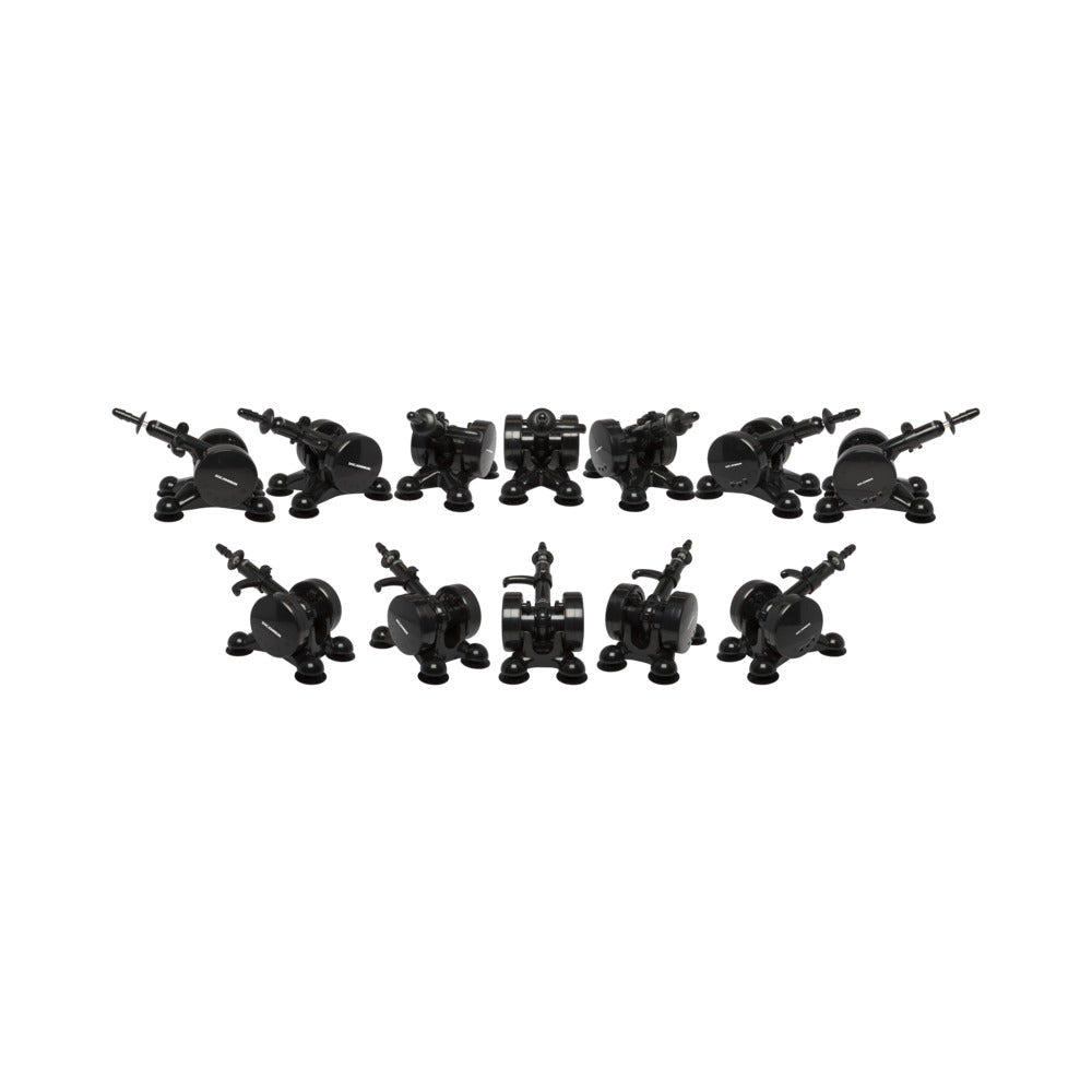 Lineup of Vac-U-Lock compatible attachments for the sex machine - BDSM Authority