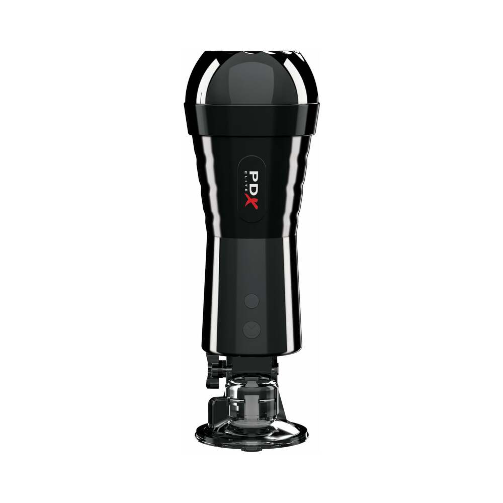 PDX Elite Cock Compressor Fanta Flesh interior sleeve with ribs and textures - BDSM Authority