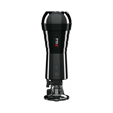 PDX Elite Cock Compressor Fanta Flesh interior sleeve with ribs and textures - BDSM Authority