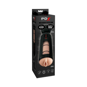 PDX Elite Vibrating Mega Milker rechargeable stroker - BDSM Authority