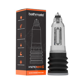 Bathmate Hydromax5 clear water penis pump - BDSM Authority