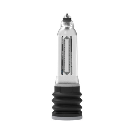 Bathmate Hydromax7 clear pump filled with water sealed to body - BDSM Authority