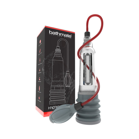 HydroXtreme7 water penis pump clear chamber with handball - BDSM Authority