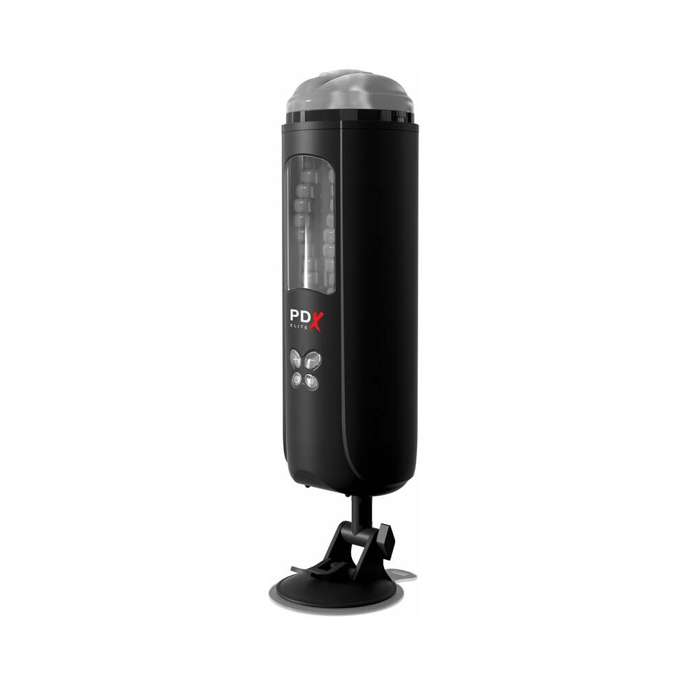 PDX Elite Ultimate Milker hands-free suction cup in use - BDSM Authority