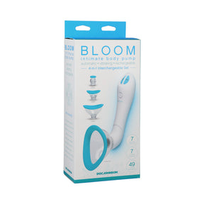 Bloom intimate body pump automatic vibrating rechargeable in white - BDSM Authority