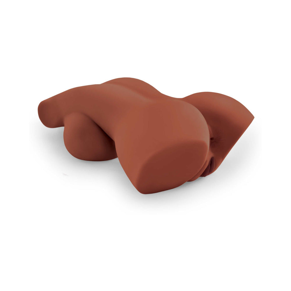 PDX Plus Perfect 10 Torso brown Fanta Flesh detail - BDSM Authority