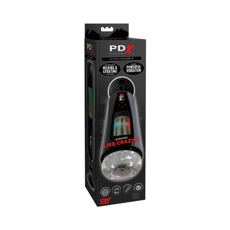 PDX Elite Ultimate Milker 2 gyrating suction stroker - BDSM Authority