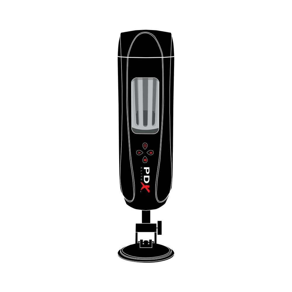 PDX Elite Ultimate Milker 2 control buttons detail - BDSM Authority