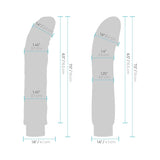 Lux Fetish attachment dimensions diagram - BDSM Authority