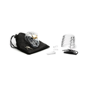 CB-X Mr Stubb Clear Male Chastity Cage Kit, 1.75 Inch Length male chastity cage kit - BDSM Authority