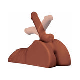 PDX Plus Perfect Ride 6 inch posable cock detail - BDSM Authority